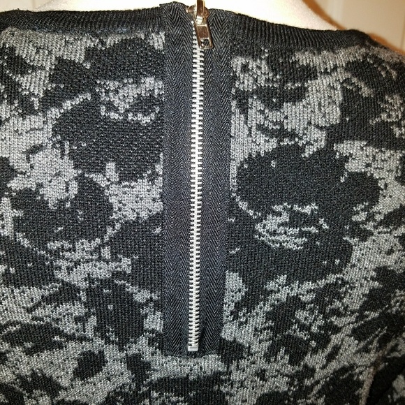 Allison Brittany XL blk/gry light knit dress - Picture 5 of 6